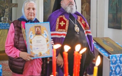 Престольный праздник в храме Ахтырской иконы Божией Матери