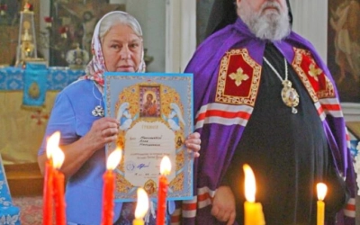 Престольный праздник в храме Ахтырской иконы Божией Матери