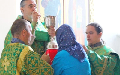 Преосвященнейший Епископ Сергий возглавил праздничную Божественную литургию