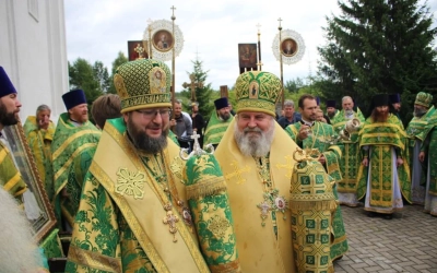 Престольные торжества в Герасимо-Бодинской обители