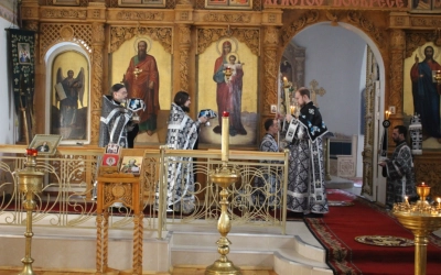 Литургия Преждеосвященных Даров в среду первой седмицы