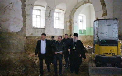 плановое совещание по важным вопросам реставрируемого Благовещенского собора