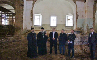 плановое совещание по важным вопросам реставрируемого Благовещенского собора