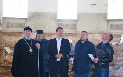 плановое совещание по важным вопросам реставрируемого Благовещенского собора