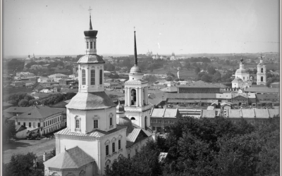 Ильинская церковь, вид в сторону Торговой площади и Предтеченского монастыря