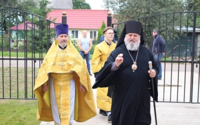 Престольный праздник в храме пророка Илии г. Сафоново