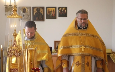 Престольный праздник в храме пророка Илии г. Сафоново