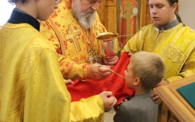 Престольный праздник в храме пророка Илии г. Сафоново