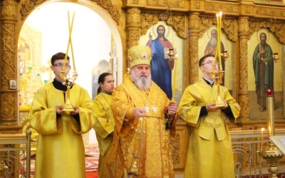 Всенощное бдение накануне Недели 7-й по Пятидесятницы