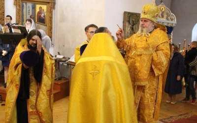 Всенощное бдение накануне Недели 7-й по Пятидесятницы