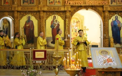 Архипастырское служение в день памяти Смоленских святых