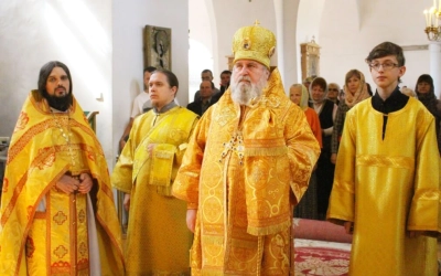 Архипастырское служение в день памяти Смоленских святых