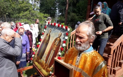 Престольный праздник отметили в храме мучеников благоверных князей Бориса и Глеба в с. Борисоглебско