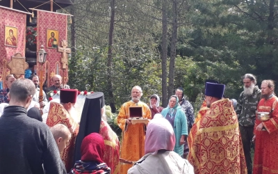 Престольный праздник отметили в храме мучеников благоверных князей Бориса и Глеба в с. Борисоглебско