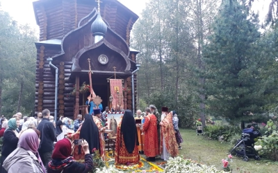 Престольный праздник отметили в храме мучеников благоверных князей Бориса и Глеба в с. Борисоглебско