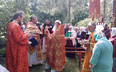 Престольный праздник отметили в храме мучеников благоверных князей Бориса и Глеба в с. Борисоглебско