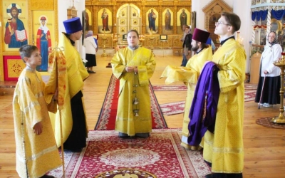 Архипастырское служение в Неделю 8-ю по Пятидесятнице