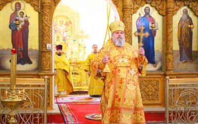 Архипастырское служение в Неделю 8-ю по Пятидесятнице