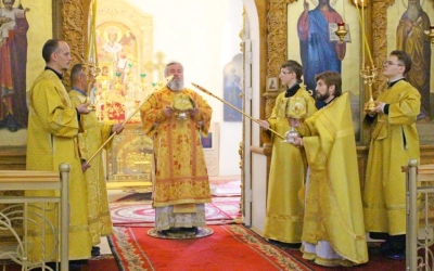 Архипастырское служение в Неделю 8-ю по Пятидесятнице