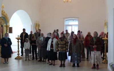 Престольный праздник в храме в честь иконы Божией Матери Смоленская, «Одигитрия» деревни Ильюшкино