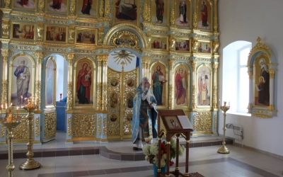 Престольный праздник в храме в честь иконы Божией Матери Смоленская, «Одигитрия» деревни Ильюшкино