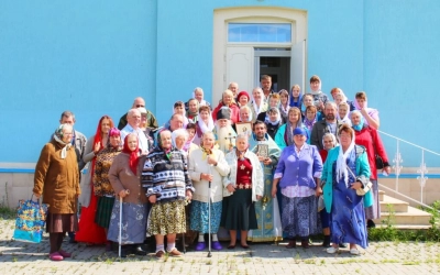 Престольный праздник в храме в честь иконы Божией Матери Смоленская, «Одигитрия» деревни Ильюшкино