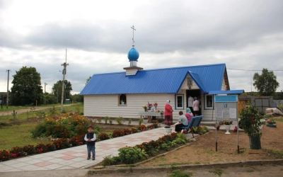 епископ Вяземский и Гагаринский совершил малое освящение храма в честь Покрова Пресвятой Богородицы
