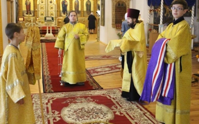 Архипастырское служение накануне Недели 9-й по Пятидесятнице