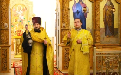 Архипастырское служение накануне Недели 9-й по Пятидесятнице