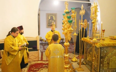 Архипастырское служение накануне Недели 9-й по Пятидесятнице