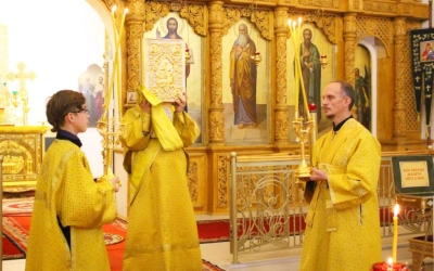 Архипастырское служение накануне Недели 9-й по Пятидесятнице