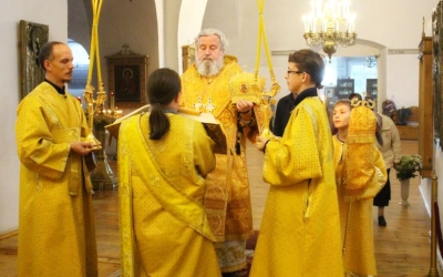 Архипастырское служение накануне Недели 9-й по Пятидесятнице