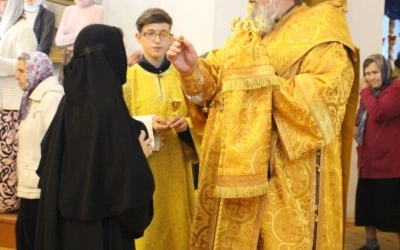 Архипастырское служение накануне Недели 9-й по Пятидесятнице