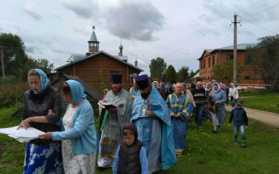 Престольный праздник храма иконы Божией Матери «Одигитрия» с. Тёмкино