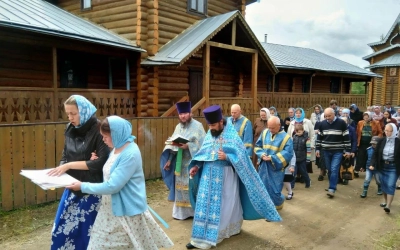 Престольный праздник храма иконы Божией Матери «Одигитрия» с. Тёмкино