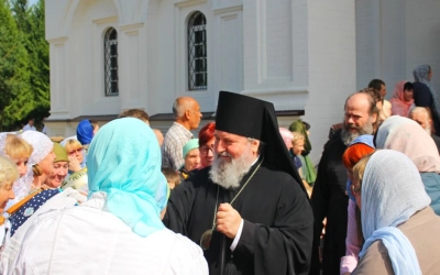 праздничная Божественная литургия в Герасимо-болдинском монастыре