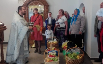 Преображение Господне в храме святого пророка Божия Илии города Сафоново