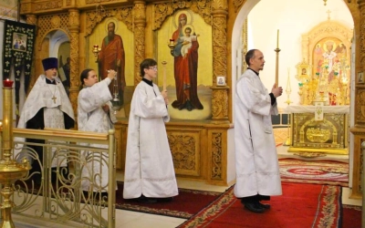 Архипастырское служение накануне Недели 10-й по Пятидесятнице