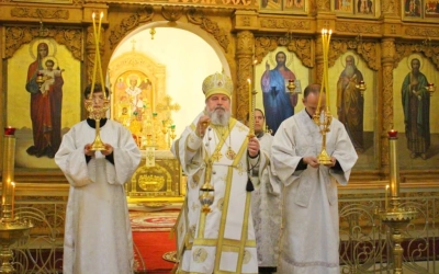 Архипастырское служение накануне Недели 10-й по Пятидесятнице