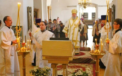 Архипастырское служение накануне Недели 10-й по Пятидесятнице