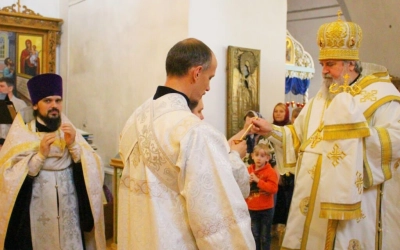 Архипастырское служение накануне Недели 10-й по Пятидесятнице