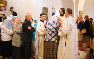 Божественная литургия в Неделю 10-ю по Пятидесятнице