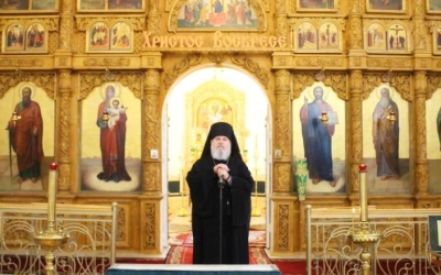Архипастырское служение в день памяти прп. Аркадия Вяземского