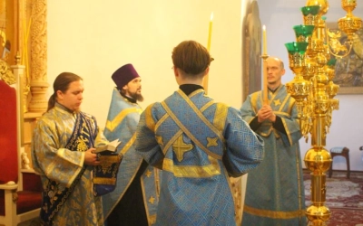 Всенощное бдение накануне двунадесятого праздника Успения Пресвятой Богородицы