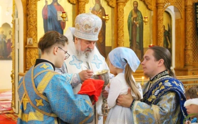 Епископ Сергий совершил Божественную литургию в день празднования Успения Пресвятой Богородицы