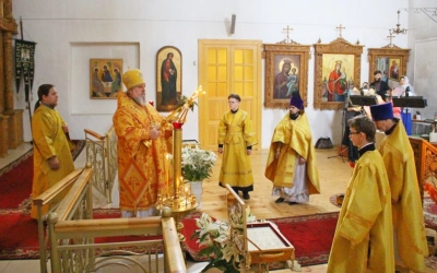 Архипастырское служение в день памяти Нерукотворенного Образа Иисуса Христа