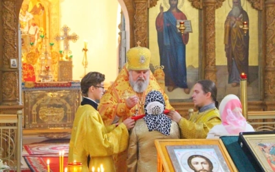 Архипастырское служение в день памяти Нерукотворенного Образа Иисуса Христа