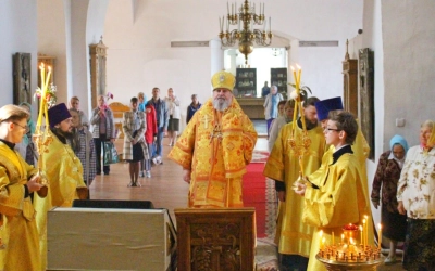 Архипастырское служение в день памяти Нерукотворенного Образа Иисуса Христа