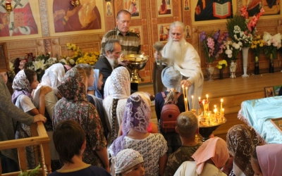 молебен на начало учебного года для учащих и учащихся