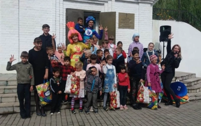 детский праздник, посвященный началу учебного года